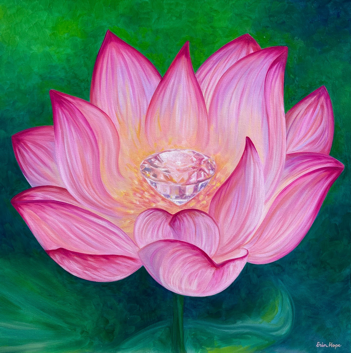 The Jewel in the Lotus, 20"