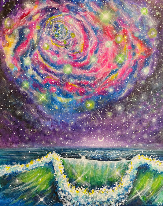 The Cosmic Wave, 16"x20"