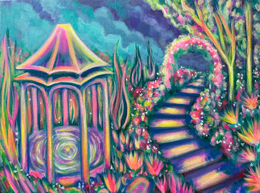 Garden Gazebo, 12"x16"