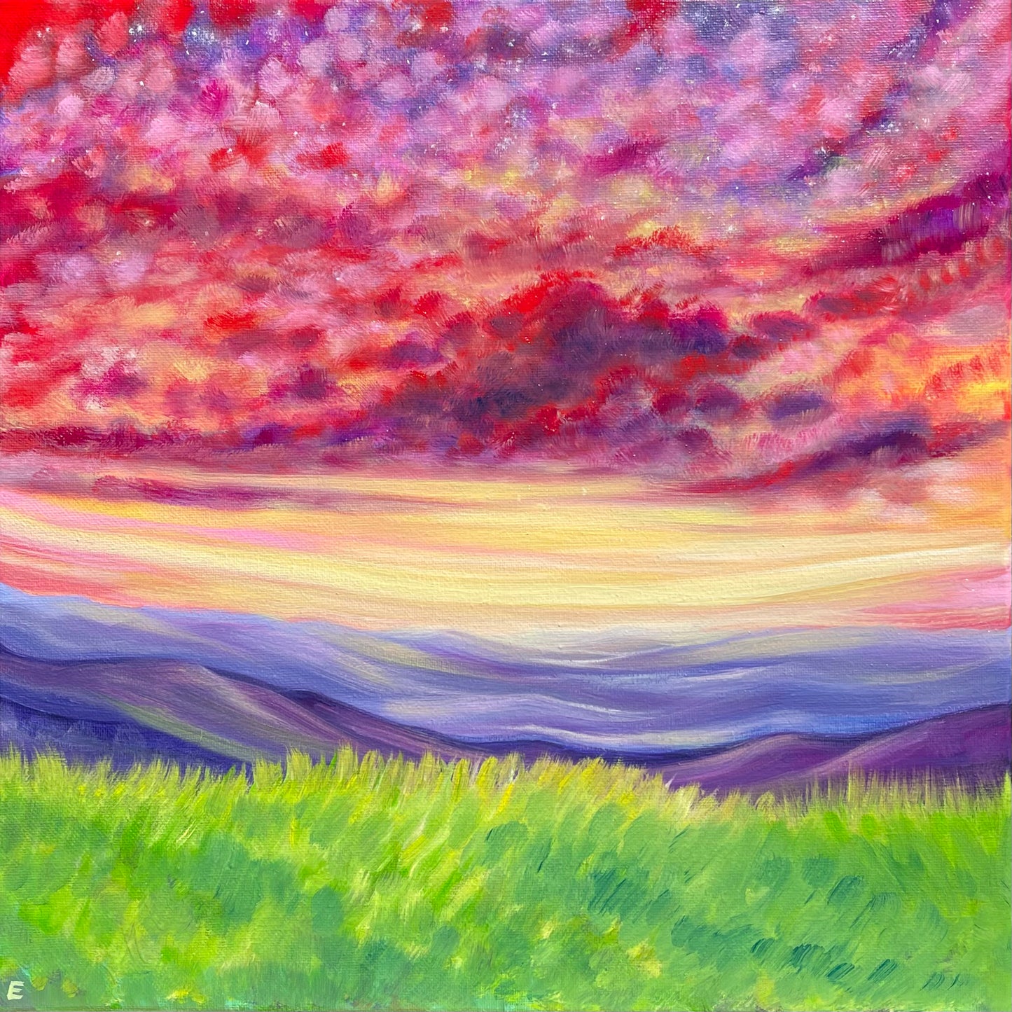 Sky Fire, 14"