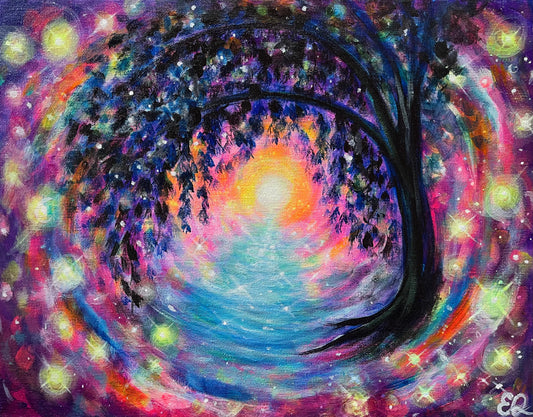 Willow Portal, 11"x14"