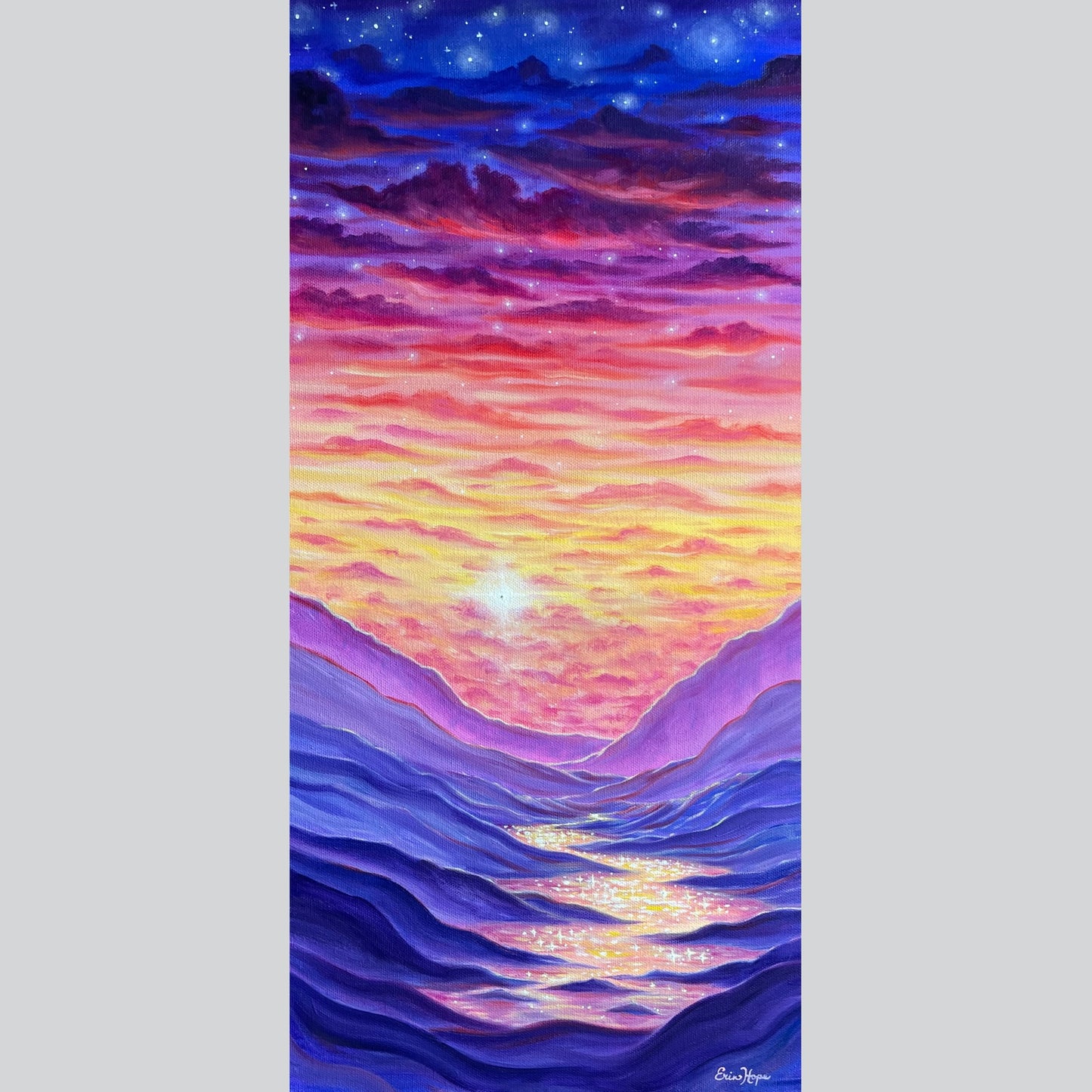 Eternal Radiance, 12”x24”
